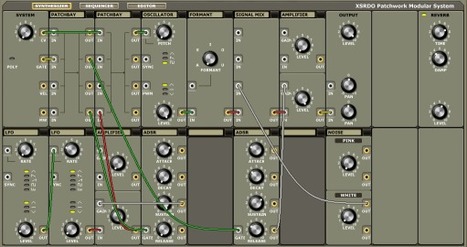 FREEWARE (VST .Win) - XSRDO Patchwork Modular System | Music Producer Lab | Scoop.it