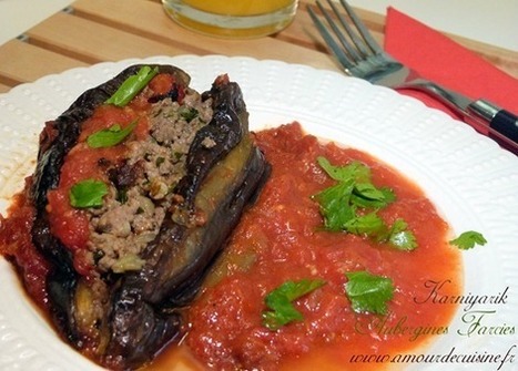 aubergine farcie, au four | recettes du ramadan  وصفات رمضان أطباق رمضان مطبخ رمضان | Scoop.it