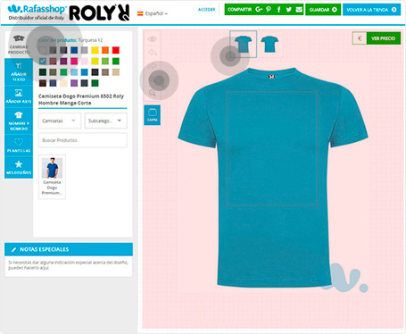 diseño de playeras online