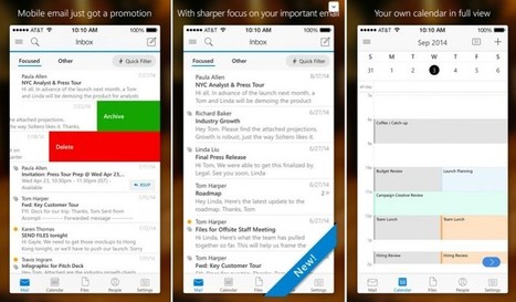 Microsoft Launches Outlook for iOS with iCloud, Gmail, Yahoo Mail Support | iGeneration - 21st Century Education (Pedagogy & Digital Innovation) | Scoop.it