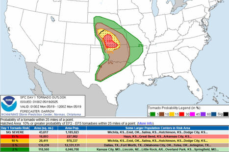 Tornado Forecast Map Shows Six States Under Threat - Newsweek | Operation Deimos | Scoop.it