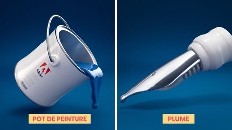 Cette agence a mod&eacute;lis&eacute; les ic&ocirc;nes de la barre d'outils #Photoshop en 3D | Graphic design | Scoop.it