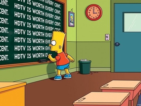 Bart Simpson : les punitions du générique en une seule et même image | Essentiels et SuperFlus | Scoop.it