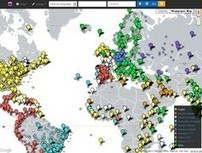 Newspaper Map. Une carte mondiale des journaux. | Remue-méninges FLE | Scoop.it