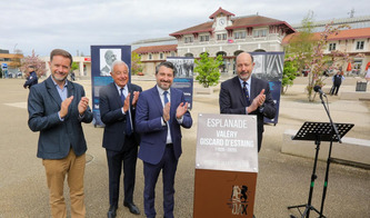 Dax : le parvis de la gare s’appelle désormais esplanade Valéry-Giscard-d’Estaing | Landes - Conseils municipaux & communautaires | Scoop.it