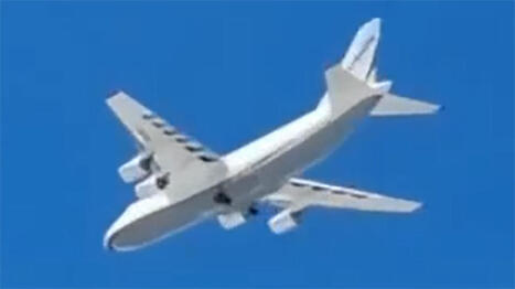 Lumbering An-124 Condor Cargo Jet Appears In Kyiv's Highly-Restricted Airspace | DEFENSE NEWS | Scoop.it