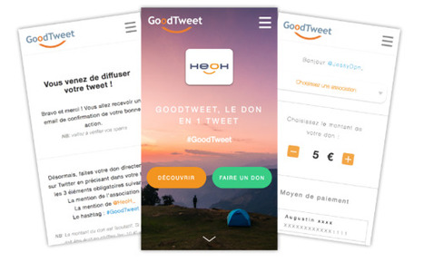 Faircom et HeoH lancent le GoodTweet : le don en 1 tweet ! | Mécénat participatif, crowdfunding & intérêt général | Scoop.it
