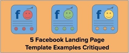 5 Facebook Landing Page Template Examples Critiqued | Digital-News on Scoop.it today | Scoop.it