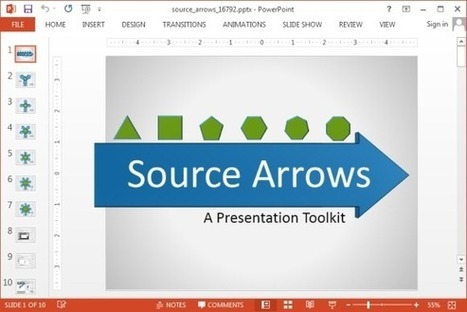Animated Source Arrow PowerPoint Diagrams | PowerPoint presentations and PPT templates | Scoop.it