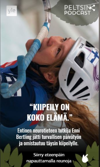 Enni Bertling j&auml;tti neurotutkijan uran &ndash; kiipeilyst&auml; tuli el&auml;m&auml;ntapa | Audio Areena | 1Uutiset - Lukemisen t&auml;hden | Scoop.it