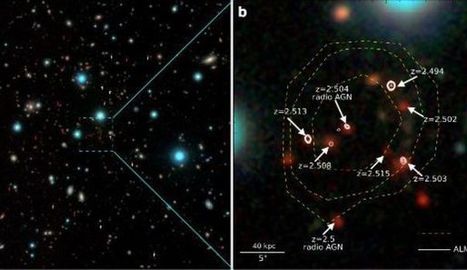 Le plus vieil amas de galaxies jamais découvert pose 1001 questions | Beyond the cave wall | Scoop.it