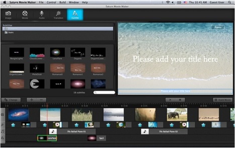 Easy-to-Use Video Editor for the Mac: Movie Maker | Online Video Publishing | Scoop.it