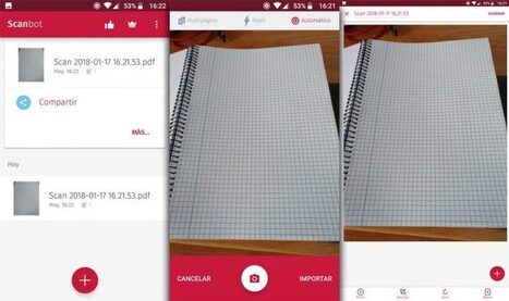 Las mejores aplicaciones para escanear documentos con tu móvil | TIC & Educación | Scoop.it