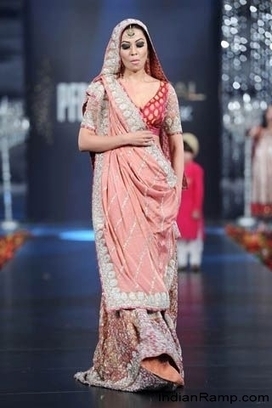 Nida Azwer at PFDC L&rsquo;Oreal5 Bridal Collection from Karachi, Pakistan | Indian Fashion Updates | Scoop.it