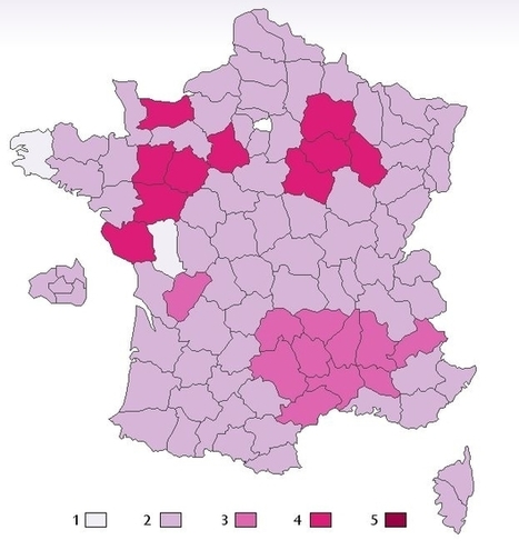 Combien de bises devez-vous faire &agrave; vos amis fran&ccedil;ais? Cette carte va vous aider | Cegep  de La Pocati&egrave;re sans Fronti&egrave;res | Scoop.it