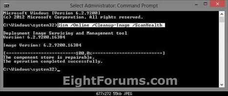 DISM - Fixing Component Store Corruption in Windows 8 | Win 8 | Scoop.it