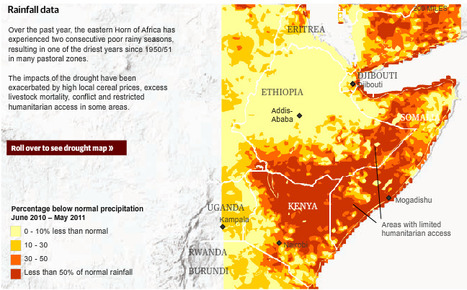 Horn of Africa drought: interactive map | Journalisme graphique | Scoop.it