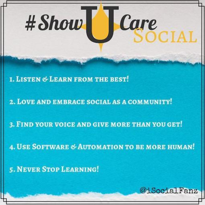 #ShowUcare Social ~ Listen & Learn from the Best & Be Yourself! | Digital Social Media Marketing | Scoop.it