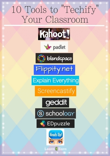 10 Teacher Tools to “Techify” Your Classroom | Soup for thought | Scoop.it