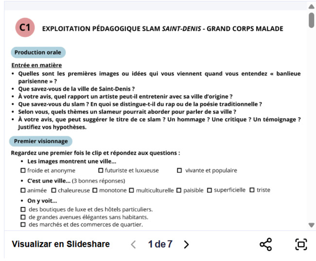 6º- SLAM SAINT- DENIS- GRAND CORPS MALADE – | POURQUOI PAS... EN FRANÇAIS ? | Scoop.it