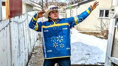 Cree man's dream of a Walmart bag ribbon shirt becomes reality thanks to crafty uncle | CBC News | Language and Culture | Scoop.it