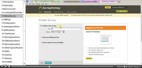 Free online tutorial for using Survey Monkey | Time to Learn | Scoop.it