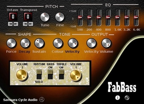 FREEWARE (VST .Win) - FabBass | Music Producer Lab | Scoop.it