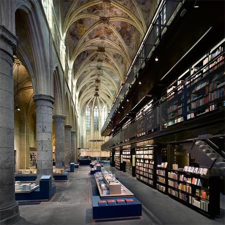 A shop in a church by Merkx + Girod Architecten - Dezeen | Architecture Geek | Scoop.it