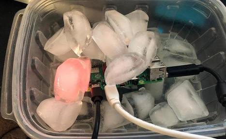 Usan hielo para bajar temperatura de la Raspberry Pi 4 a 11 grados | tecno4 | Scoop.it