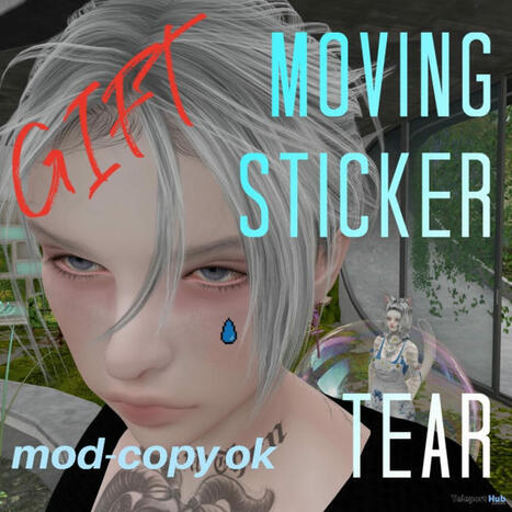 Tears Moving Sticker June 2025 Gift by RyL | Teleport Hub - Second Life Freebies | Teleport Hub | Scoop.it