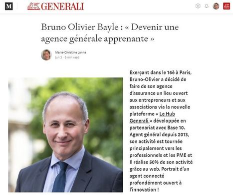 Bruno Olivier Bayle : « Devenir une agence générale apprenante » | Co-working, FabLabs, Télétravail et Incubateurs | Scoop.it
