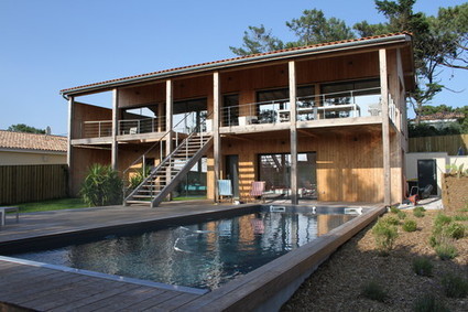 [Inspiration] Maison d'architecte en bois - RLB | Build Green, pour un habitat écologique | Scoop.it