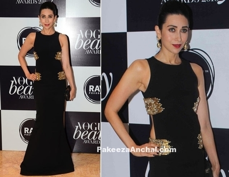 Karishma Kapoor in Monisha Jaising's Gown at Vogue Awards 2016 | Indian Fashion Updates | Scoop.it