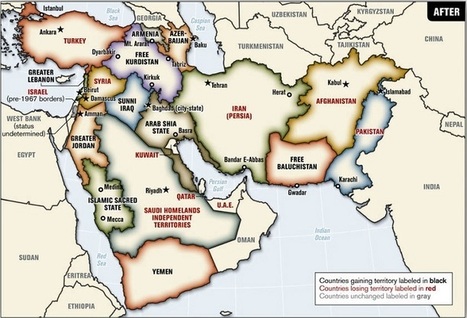 Blood Borders: A Proposal To Redraw A "New Middle East" | Regional Geography | Scoop.it