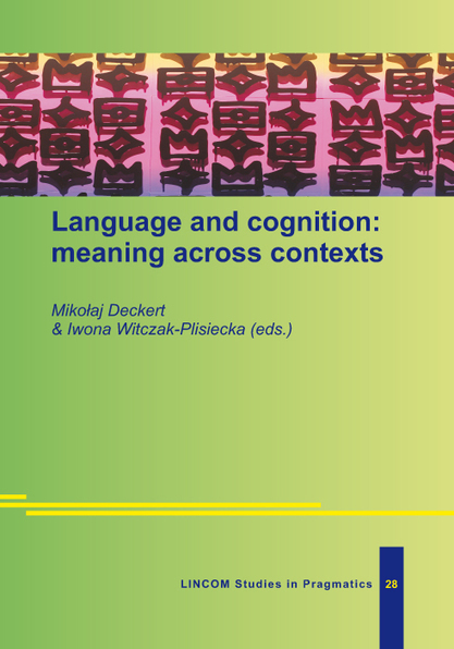 Language and cognition: meaning across contexts | Todoele - Enseñanza y aprendizaje del español | Scoop.it