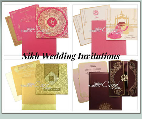 Sikh Wedding Invitations: 4 Essentials To Add A Personal Touch | Wedding Cards | Order Wedding Invitation Online | Scoop.it