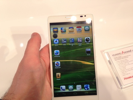 MWC 2013 : Prise en main du Huawei Ascend Mate | mlearn | Scoop.it