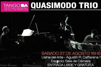 Quasimodo Trio / Tango Contemporáneo en el Festival | Mundo Tanguero | Scoop.it