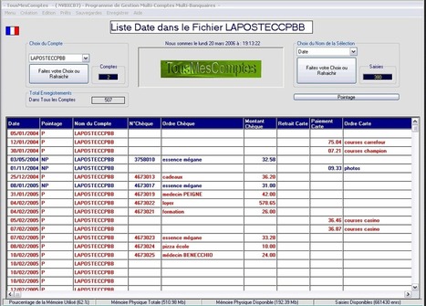 Tous Mes Comptes Fr 2012 Logiciel licence gratuite : Gestion Multi-Comptes et Multi-Bancaires | Actualités Top | Scoop.it