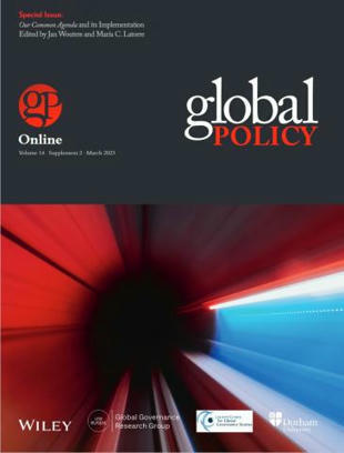 Special Issue: Our Common Agenda and its Implementation | Global Policy Journal | Global Policy, Corruption, Economic Crimes, Fronting, Whistleblowers | Scoop.it