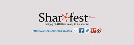 Sharefest – Partager un fichier vite fait, bien fait | Time to Learn | Scoop.it