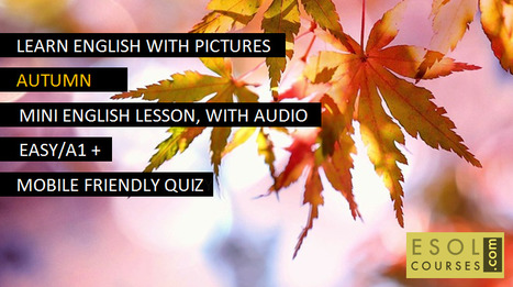 Learn English with Pictures - Autumn | English Word Power | Scoop.it
