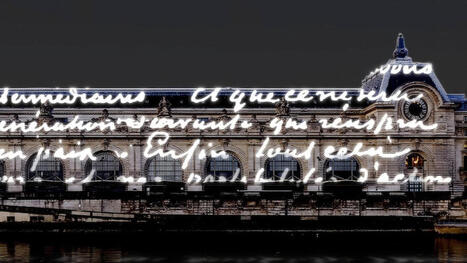 Jenny Holzer : projections gratuites au mus&eacute;e d&rsquo;Orsay | FLEurons de France | Scoop.it