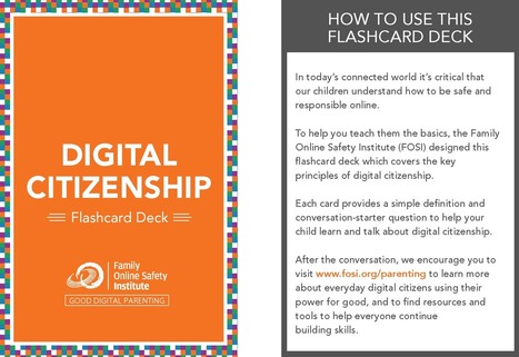 Digital Citizenship Flashcards | iGeneration - 21st Century Education (Pedagogy & Digital Innovation) | Scoop.it