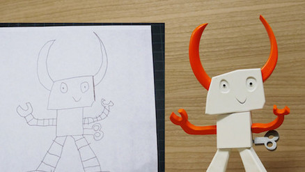 Dad Turns his Kid's Drawing into a 3D Printed Toy - All3DPrinting  | iPads, MakerEd and More  in Education | Scoop.it