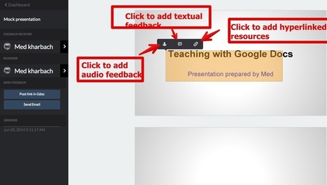 You Can Now Add Audio Feedback To Students Presentations on Google Drive  using Kaizena | Android and iPad apps for language teachers | Scoop.it