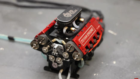 Este motor V8 en miniatura es una obra de arte completamente funcional | tecno4 | Scoop.it