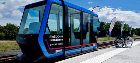 Urbanloop : la navette sur rails autonome venue de Nancy | veille territoriale | Scoop.it
