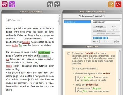 4 outils gratuits pour ne plus faire de fautes d’orthographe | E-pedagogie, apprentissages en numérique | Scoop.it