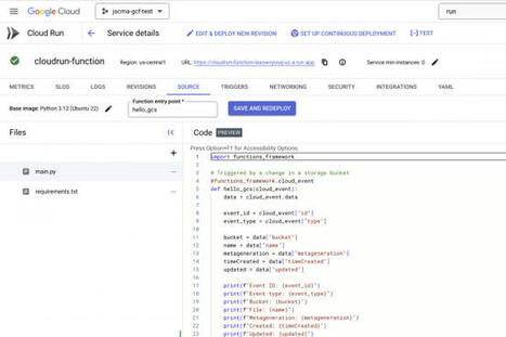 Google Cloud Run assure d&eacute;sormais l'inf&eacute;rence IA sur les GPU Nvidia - Le Monde Informatique | Intelligence Artificielle G&eacute;n&eacute;rative - IA G&eacute;n&eacute;rative - IA Gen | Scoop.it
